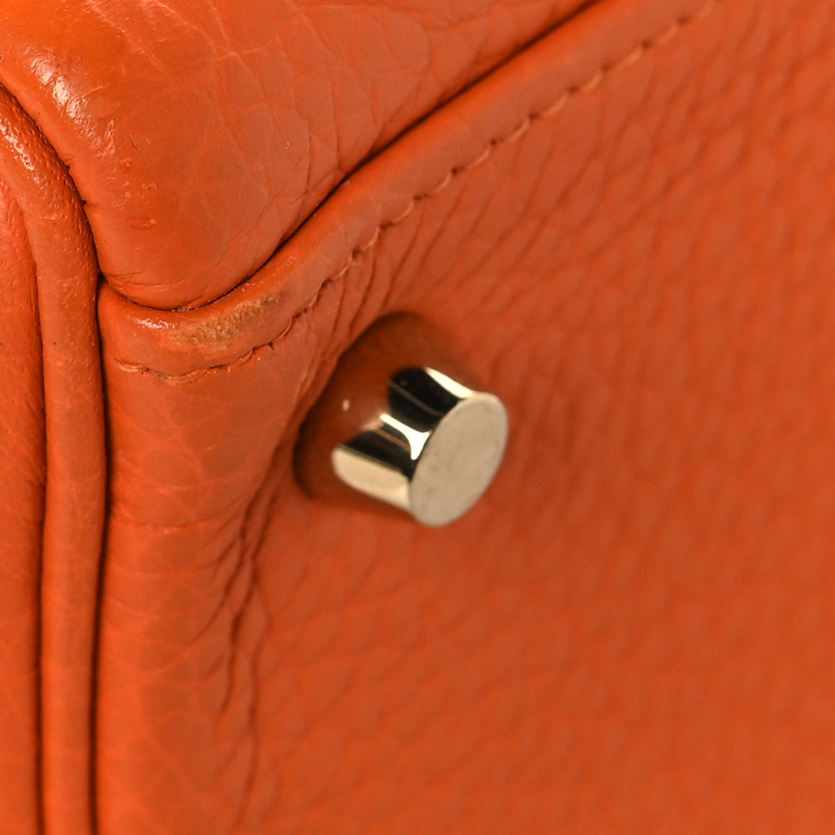 Taurillon Clemence Kelly Retourne 35 Orange product image 11, provided for visual reference and product detail review