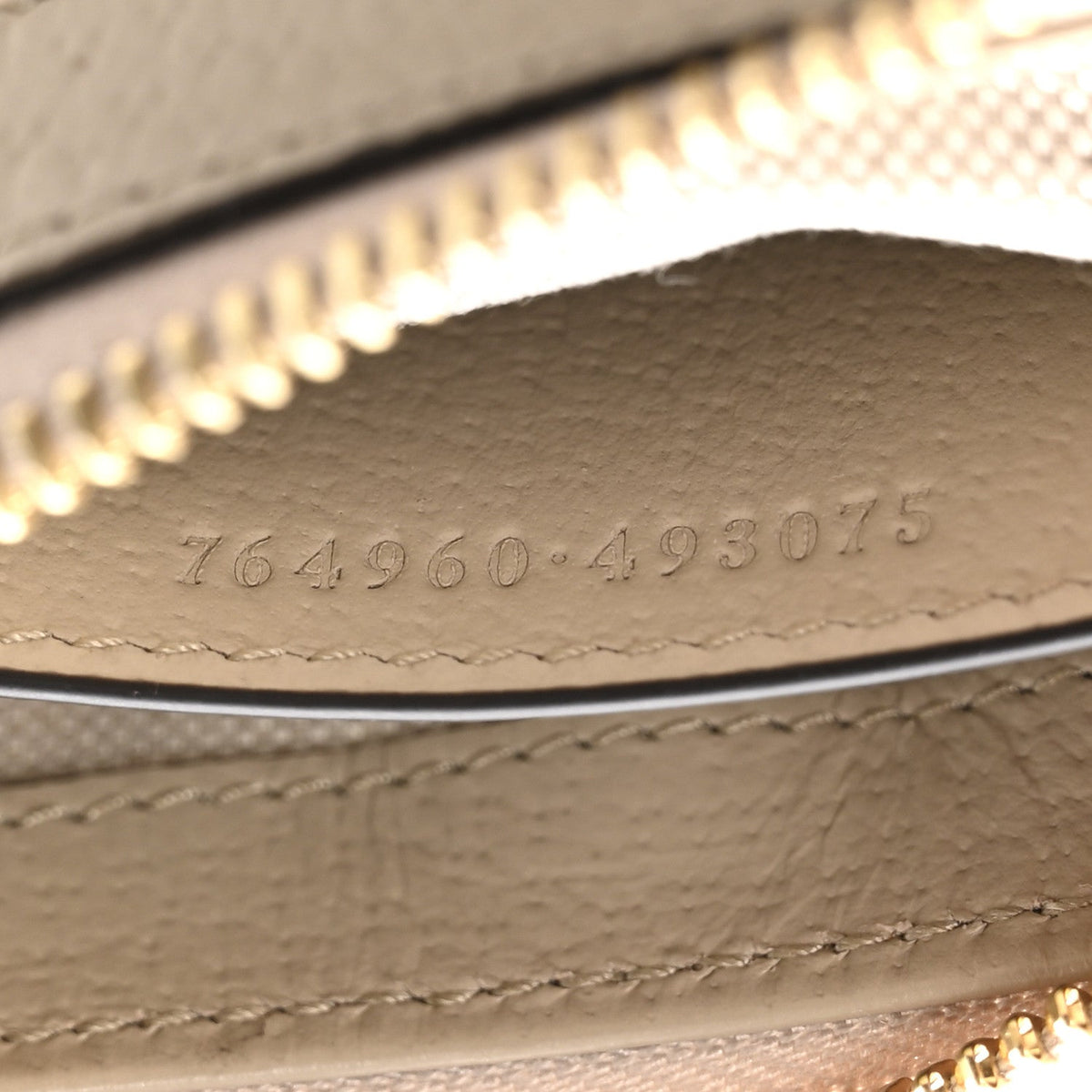 GG Supreme Monogram Textured Dollar Calfskin Web Mini Ophidia GG Handbag Beige Mystic White Oatmeal product image 7,