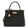Togo Kelly Retourne 25 Black product image 1, provided for visual reference and product detail review