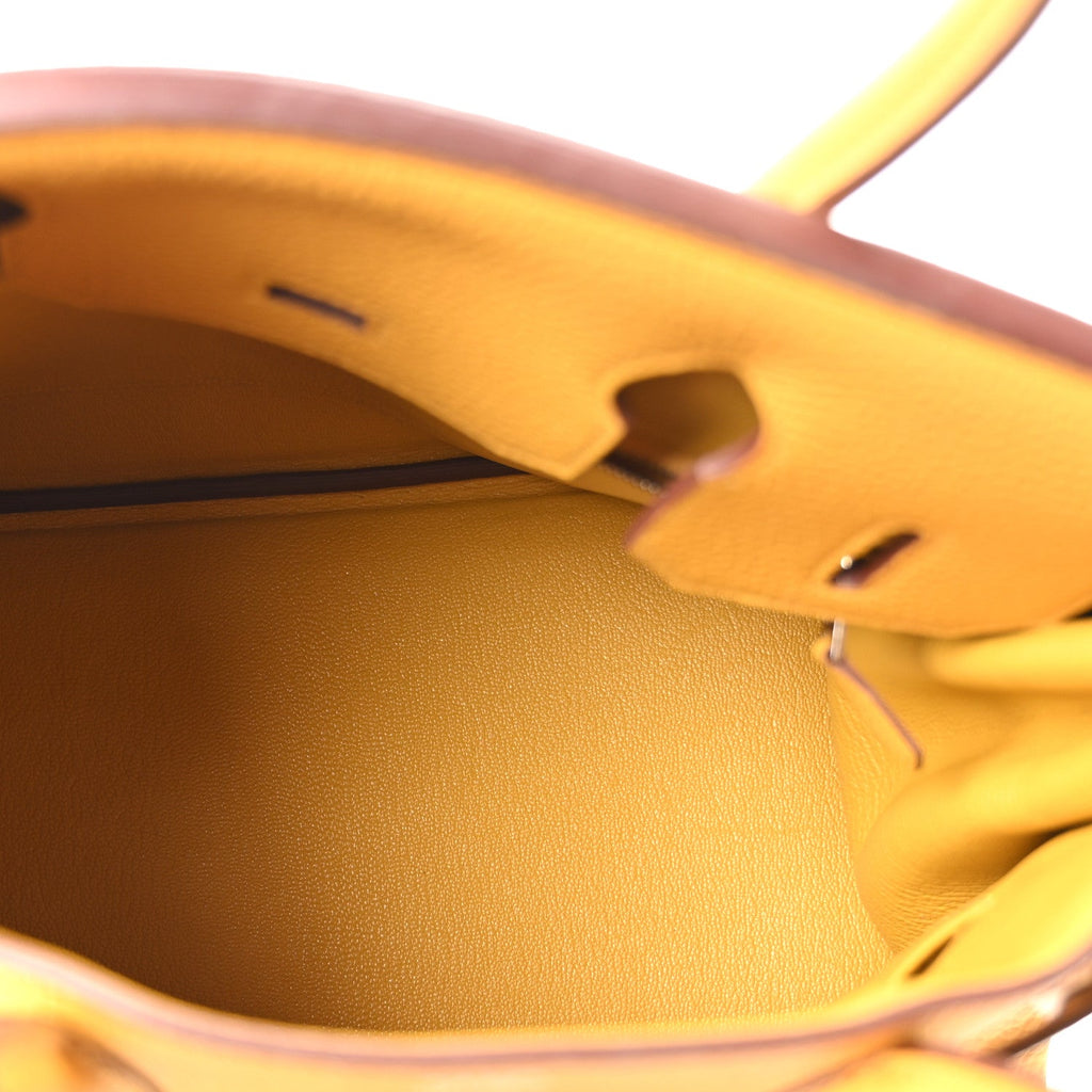 Togo BIRKIN 30 Jaune Ambre product image 4, provided for visual reference and product detail review