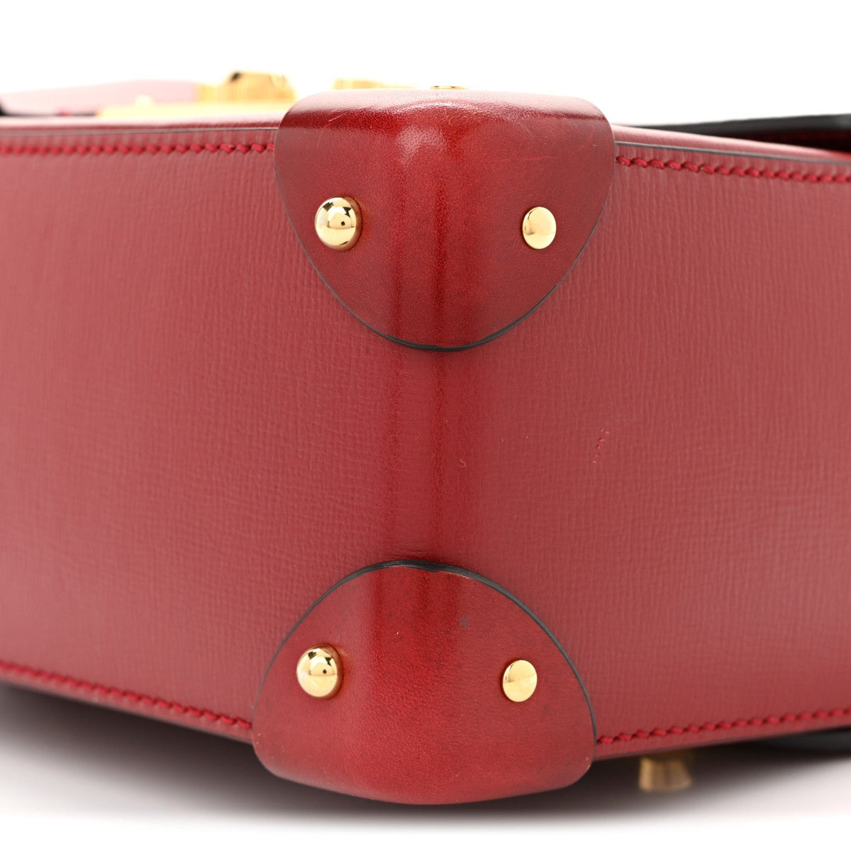 Azalea Calfskin Small Padlock Bamboo Shoulder Bag Romantic Cerise product image 10, provided for visual reference and