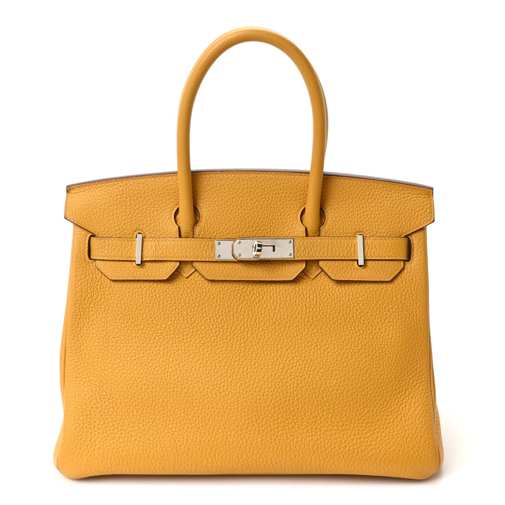 Togo BIRKIN 30 Jaune Ambre product image 1, provided for visual reference and product detail review