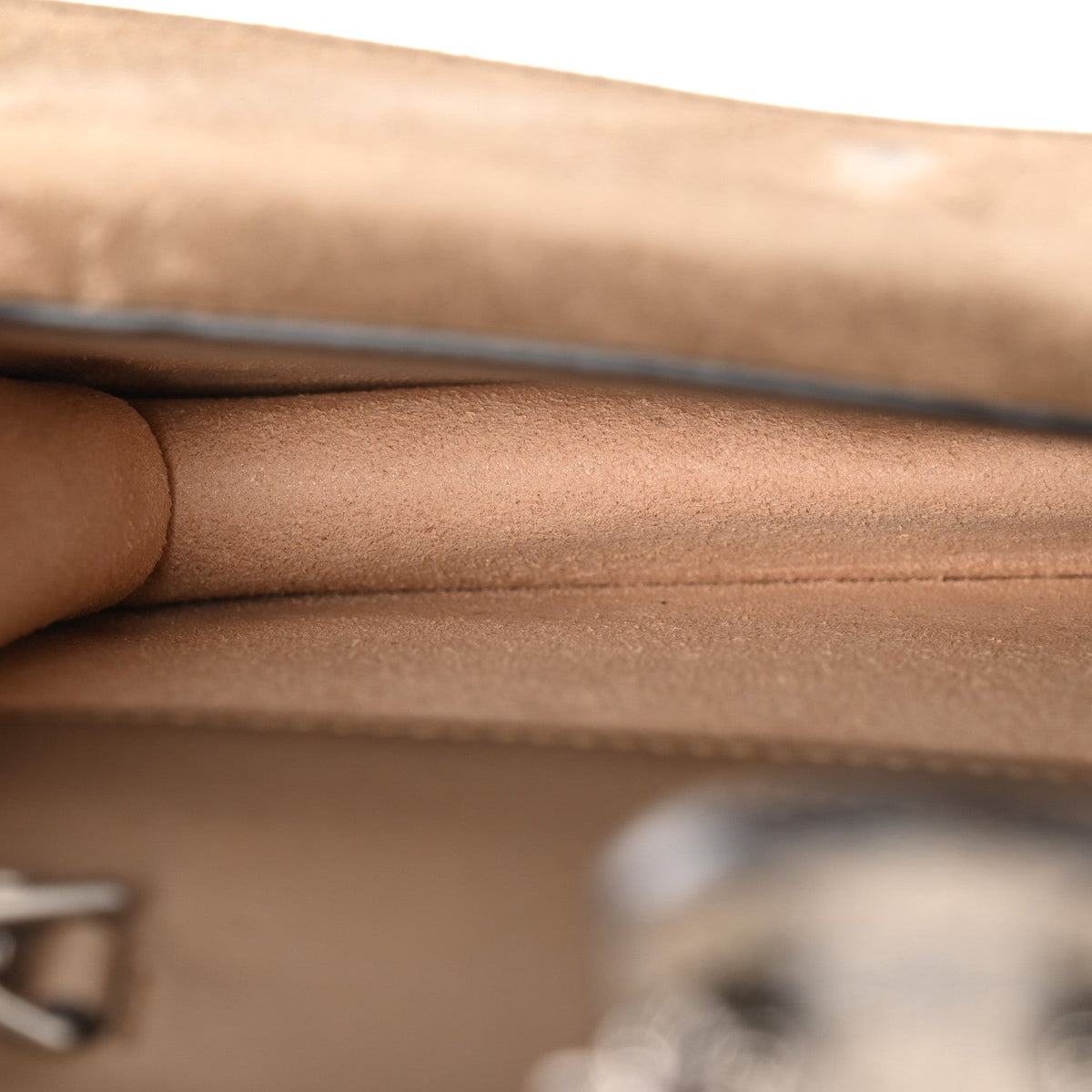 GG Supreme Monogram Super Mini Dionysus Shoulder Bag Taupe product image 5, provided for visual reference and product detail