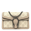 GG Supreme Monogram Textured Dollar Calfskin Super Mini Dionysus Shoulder Bag Beige Mystic White Oatmeal product image 1,