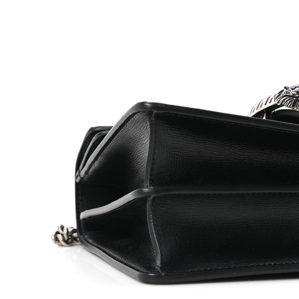 Snakeskin Enamel Small Dionysus Shoulder Bag Green product image 9, provided for visual reference and product detail review