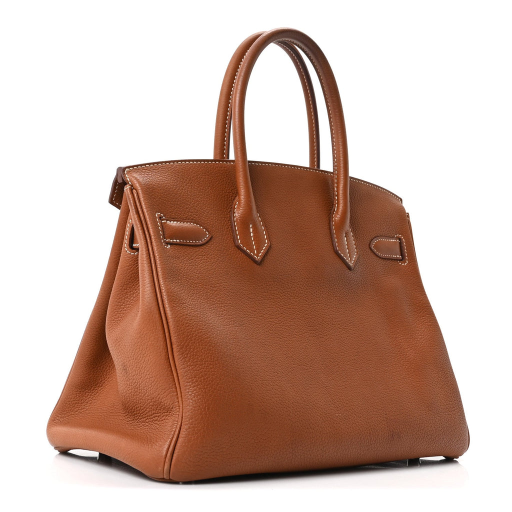 Natural Barenia Faubourg Birkin 30 Fauve product image 3, provided for visual reference and product detail review
