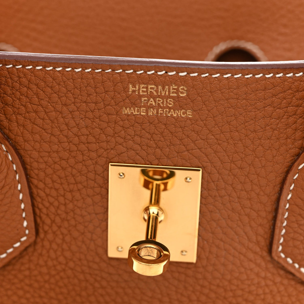 Taurillon Clemence Birkin 35 Gold product image 6, provided for visual reference and product detail review