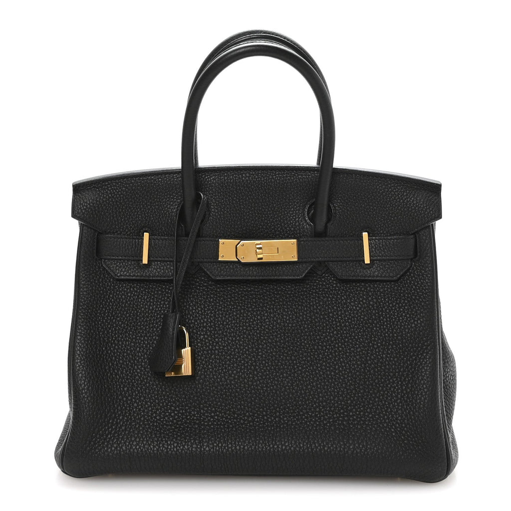 Togo BIRKIN 30 Black product image 1, provided for visual reference and product detail review