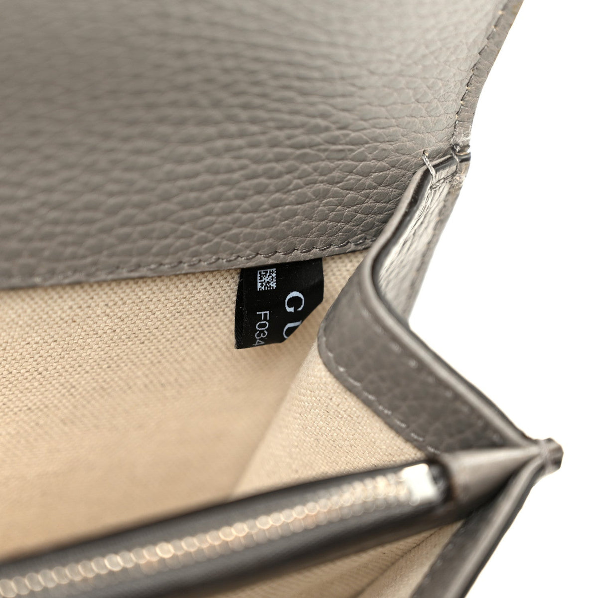 Pebbled Calfskin Small Dionysus Shoulder Bag Dusty Grey product image 6, provided for visual reference and product detail