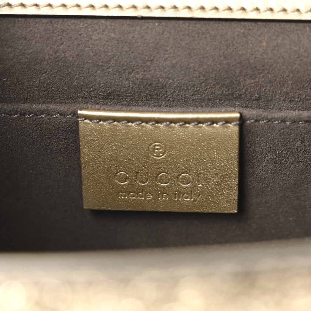 Galassia Small Padlock Shoulder Bag Platino product image 6, provided for visual reference and product detail review