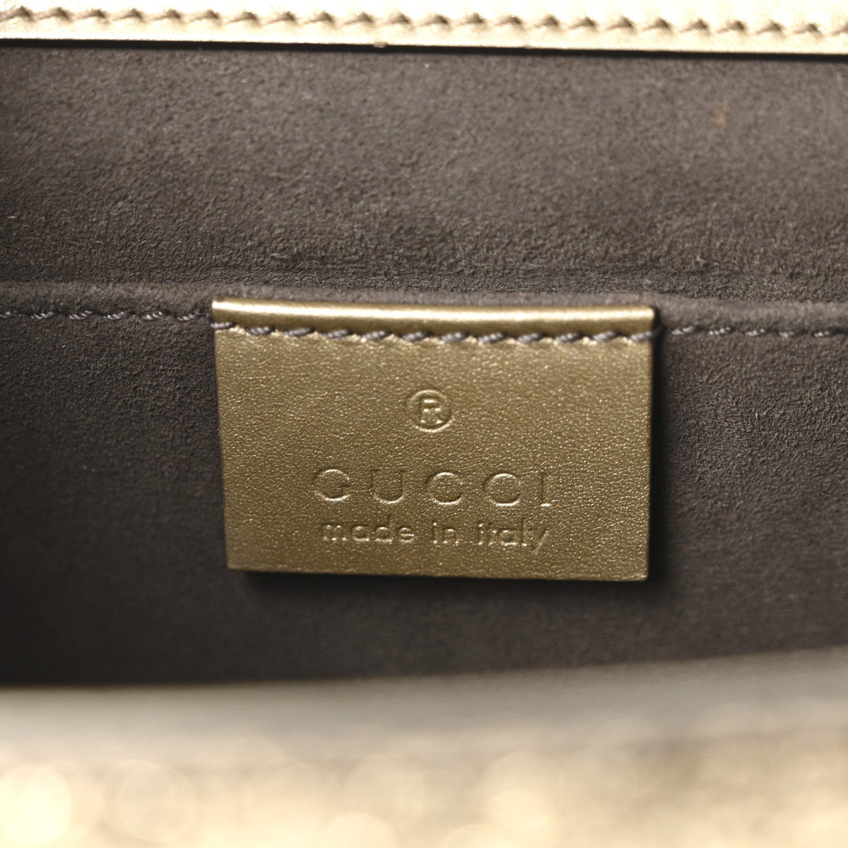 Galassia Small Padlock Shoulder Bag Platino product image 6, provided for visual reference and product detail review