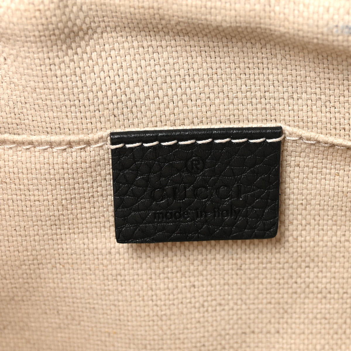 Pebbled Calfskin Small Soho Disco Bag Black product image 6, provided for visual reference and product detail review
