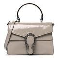 Crinkled Patent Small Dionysus Top Handle Bag Sphinx product image 1, provided for visual reference and product detail review