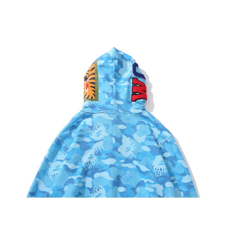 Bathing Ape Hoodie Casual Large Size Loose Sweater Jacket product image 5, provided for visual reference and product detail