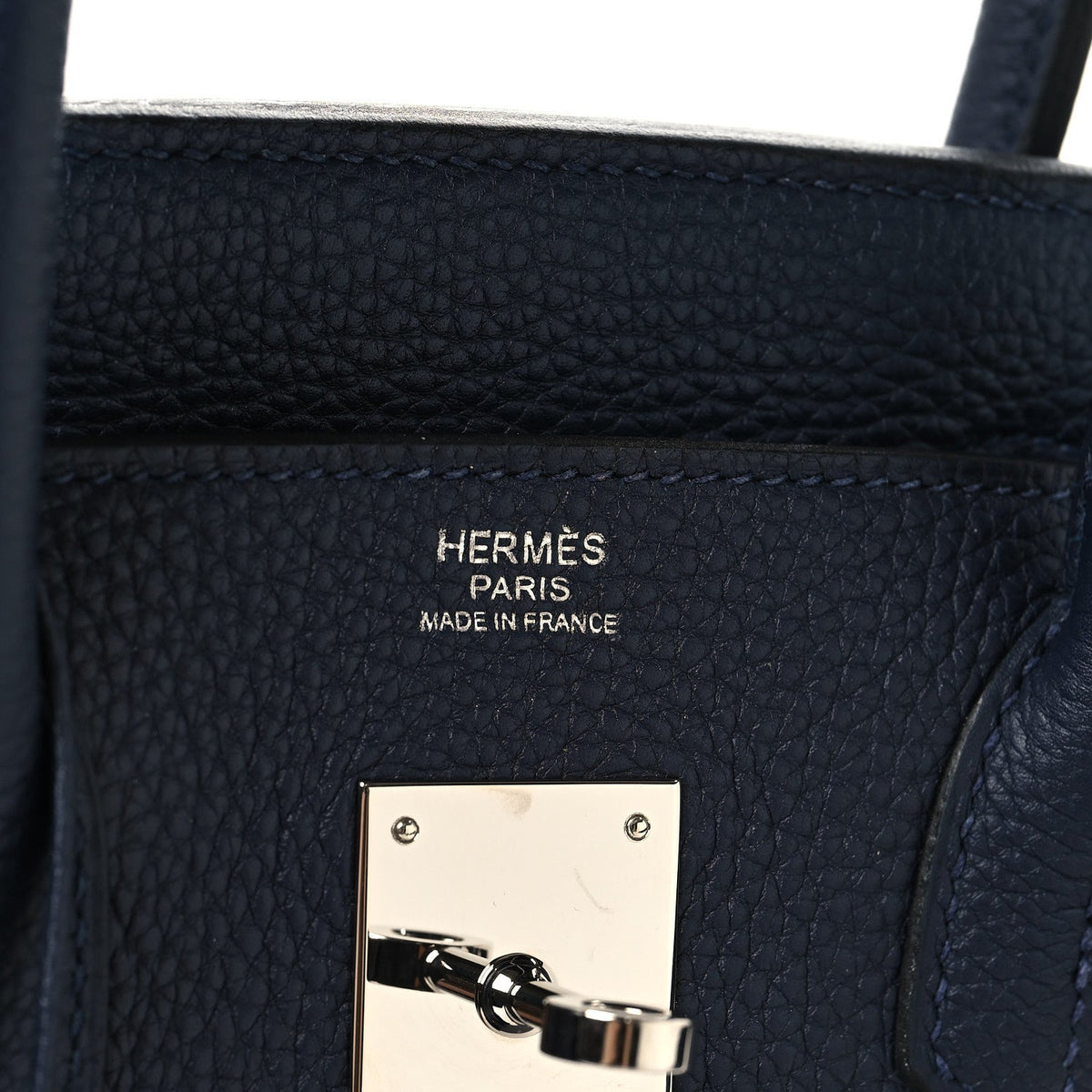 Togo Birkin 30 Bleu Nuit product image 6, provided for visual reference and product detail review