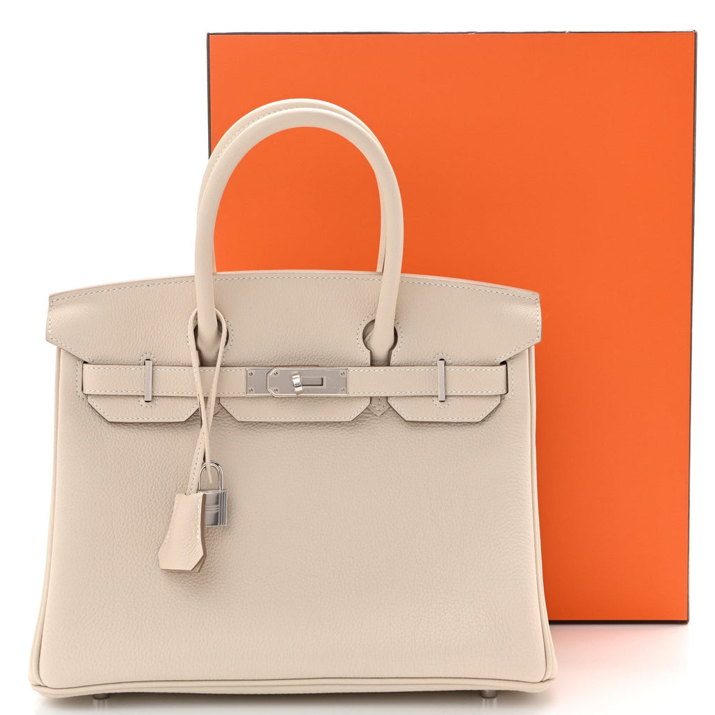Togo Birkin 30 Craie product image 8, provided for visual reference and product detail review