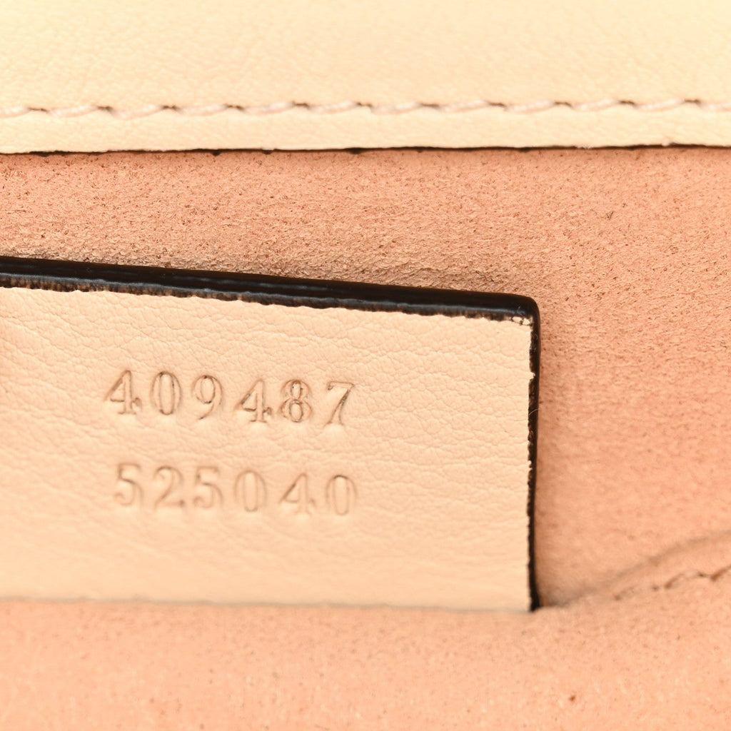 GG Supreme Monogram Calfskin Small Padlock Shoulder Bag Beige Mystic White Sun Oil product image 7, provided for visual
