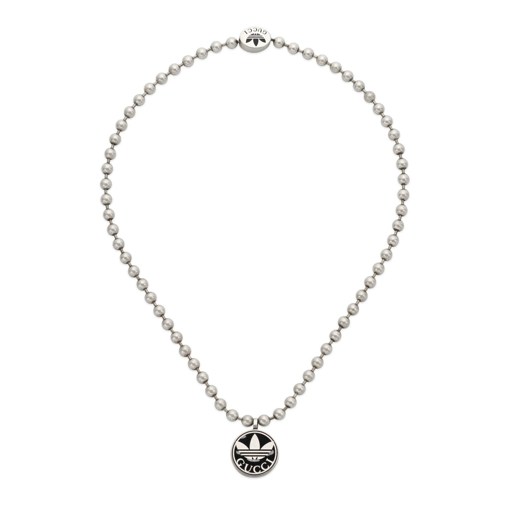 Double Gucci x Adidas Pendant Boule Necklace product image 1, provided for visual reference and product detail review