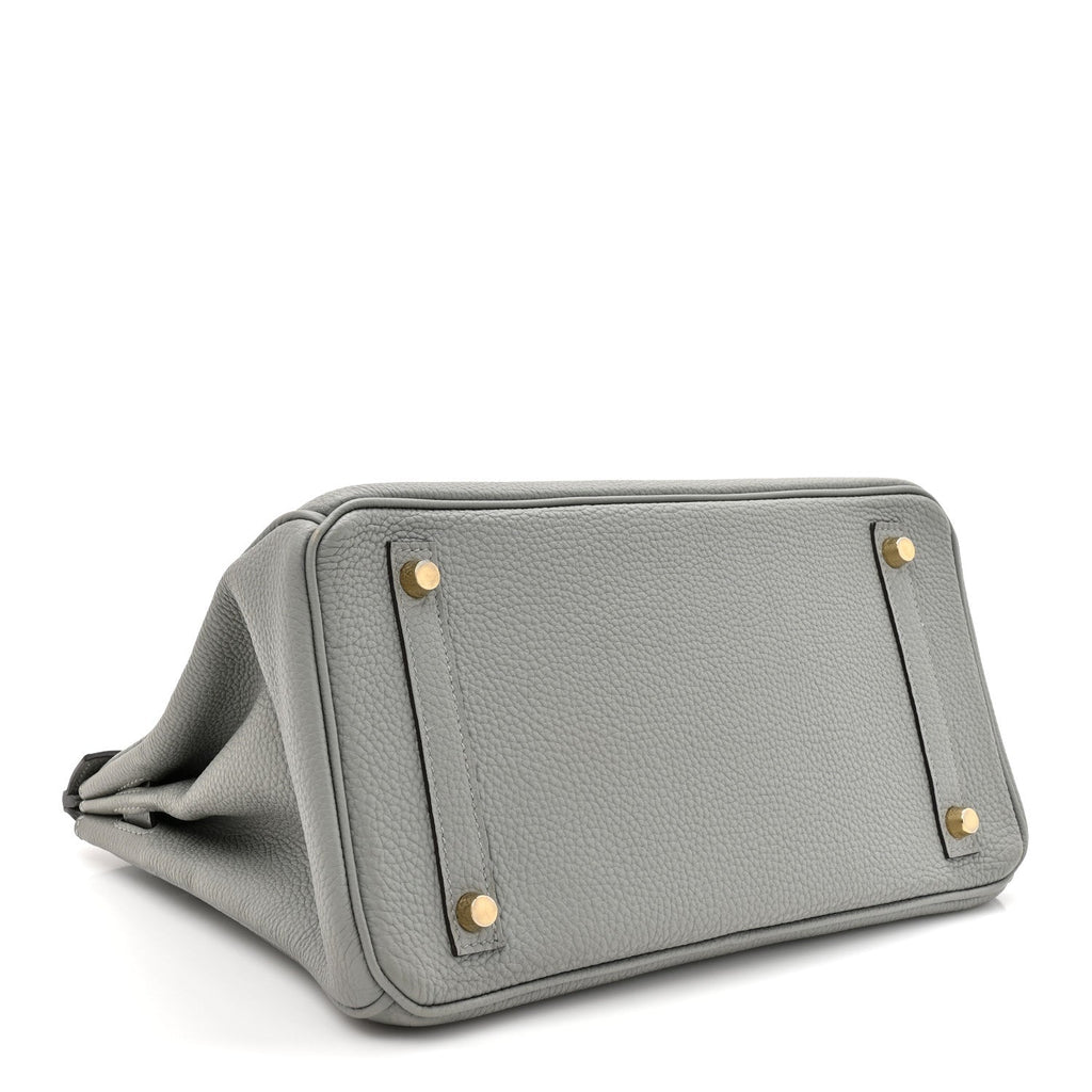 Togo BIRKIN 30 Gris Mouette product image 4, provided for visual reference and product detail review
