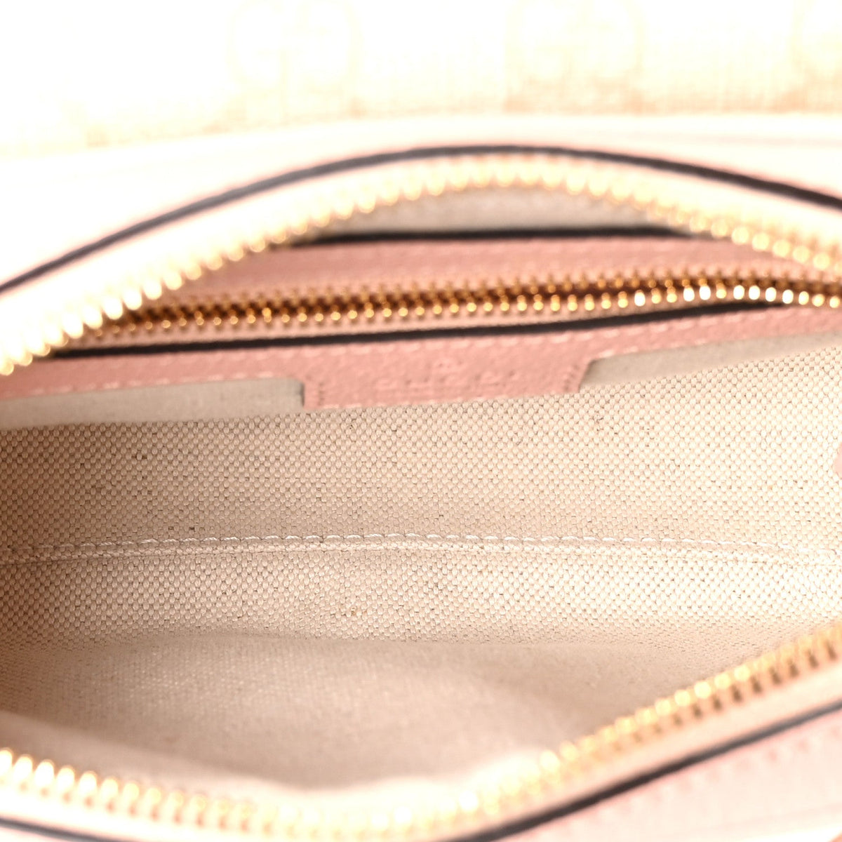 GG Supreme Monogram Textured Dollar Calfskin Mini Ophidia Flap Shoulder Bag Rose Pink product image 5, provided for visual