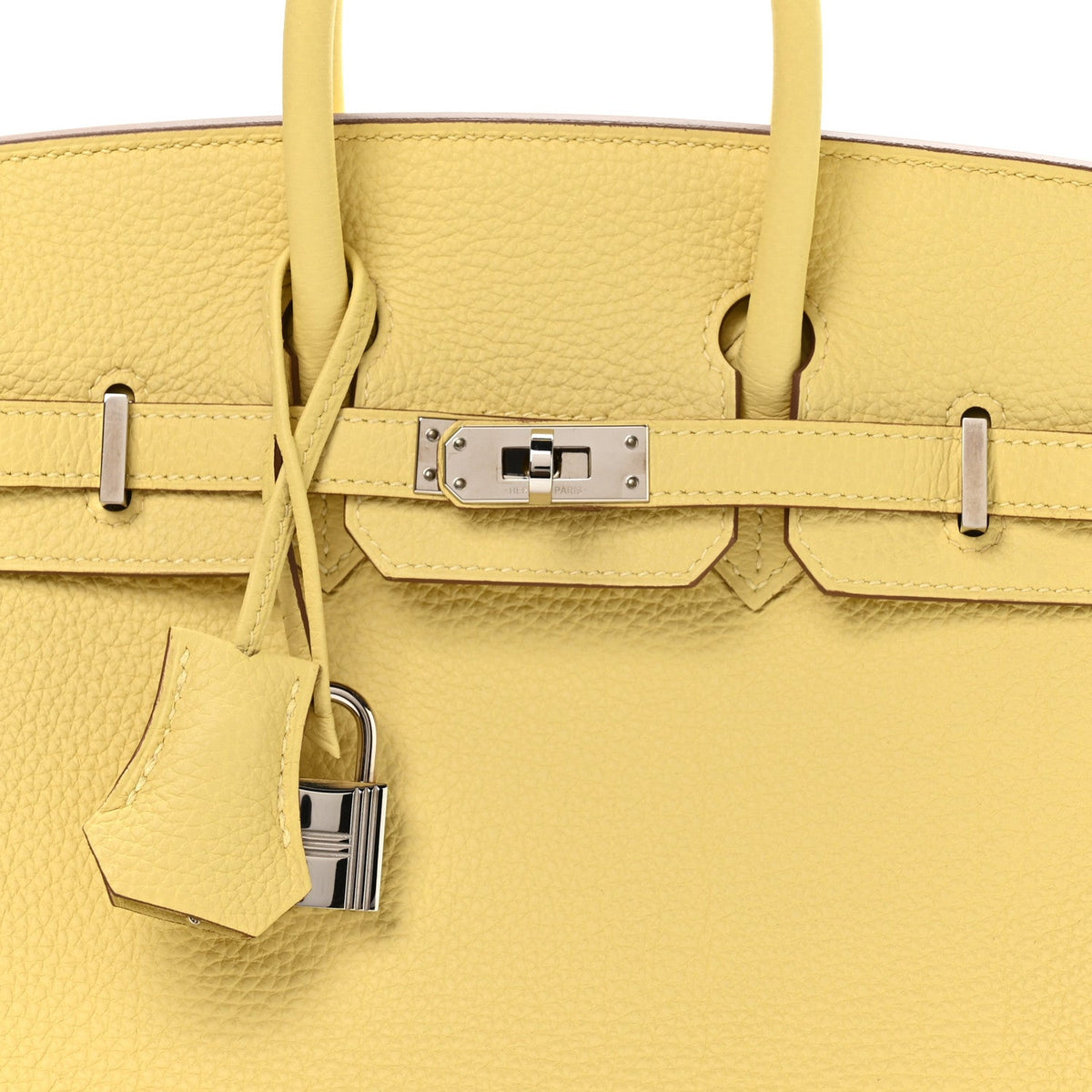 Togo Birkin 25 Jaune Poussin product image 8, provided for visual reference and product detail review