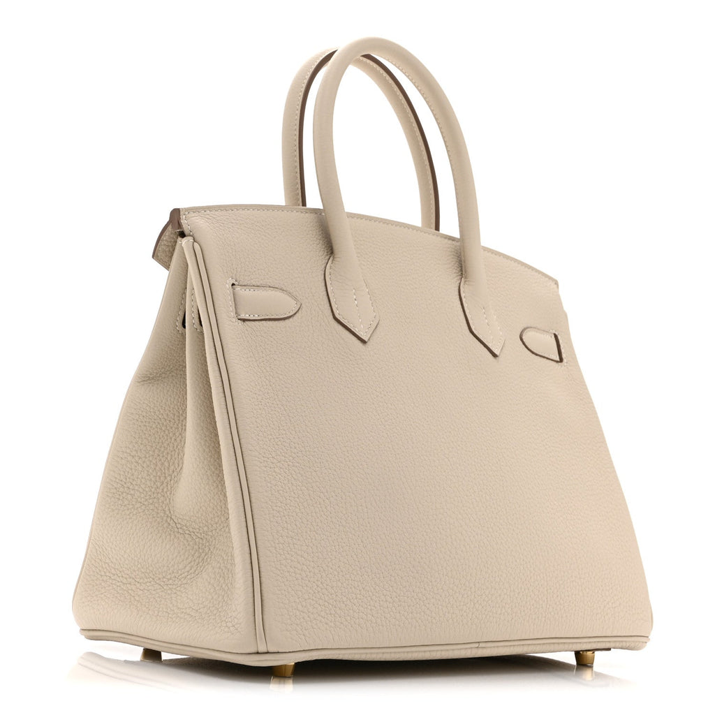 Togo Birkin 30 Craie product image 3, provided for visual reference and product detail review