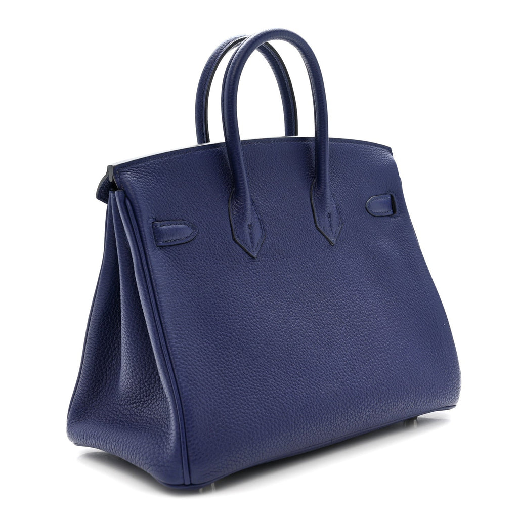 Togo Swift Officier Birkin 25 Bleu Encre Bordeaux product image 3, provided for visual reference and product detail review