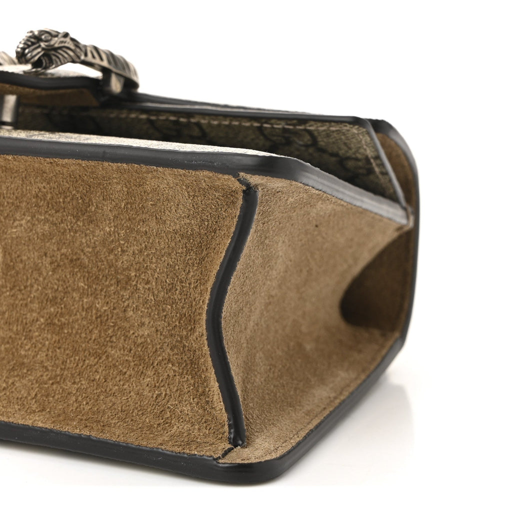 GG Supreme Monogram Mini Dionysus Top Handle Bag Taupe product image 9, provided for visual reference and product detail