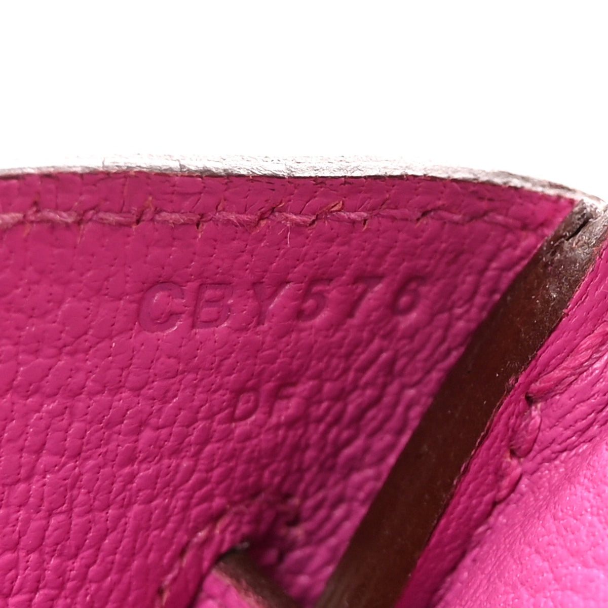 Taurillon Clemence Birkin 30 Magnolia product image 7, provided for visual reference and product detail review