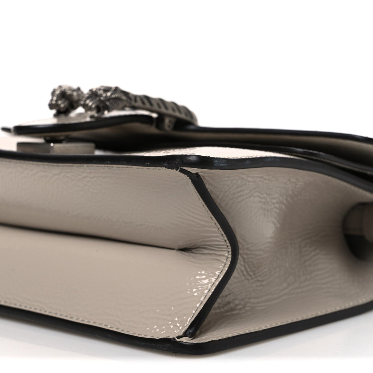 Crinkled Patent Small Dionysus Top Handle Bag Sphinx product image 10, provided for visual reference and product detail