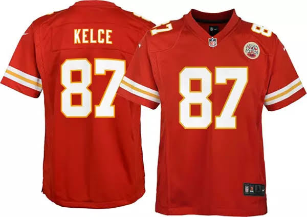 Travis Kelce Kansas City Chiefs official NFL Nike Jersey red product image 1