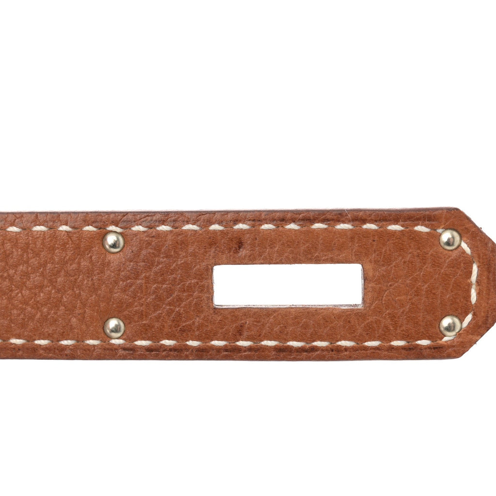 Barenia Faubourg Kelly Retourne 28 Fauve product image 12, provided for visual reference and product detail review