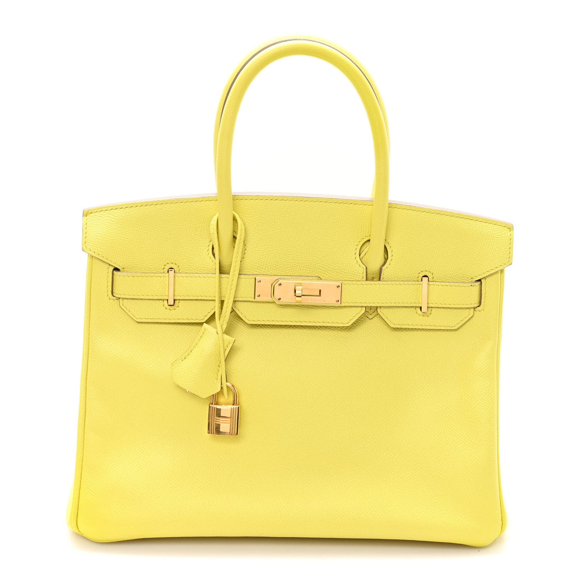 Epsom BIRKIN 30 Lime product image 1, provided for visual reference and product detail review