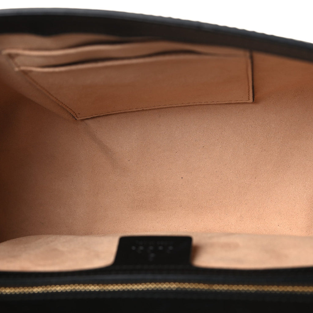 Guccissima Medium Padlock Shoulder Bag Black product image 5, provided for visual reference and product detail review