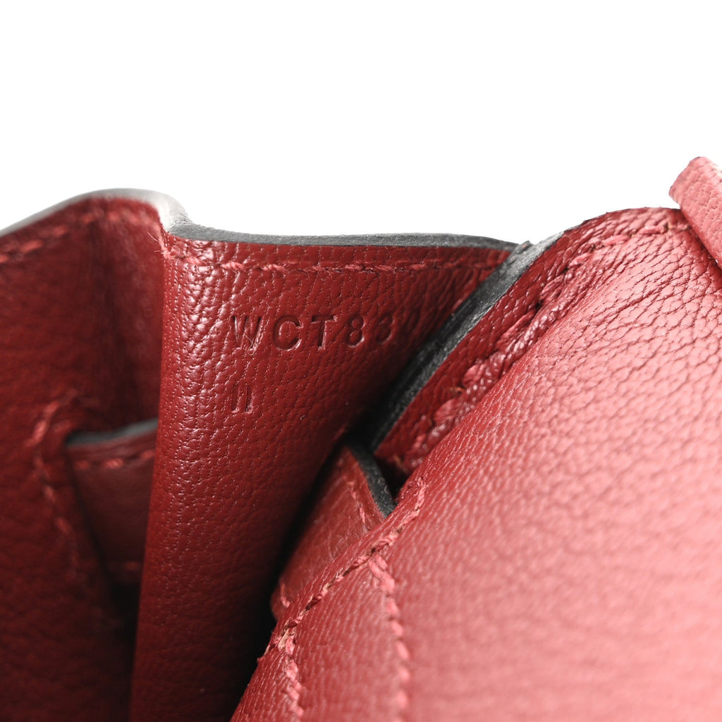 Togo Birkin 25 Rouge H product image 7, provided for visual reference and product detail review