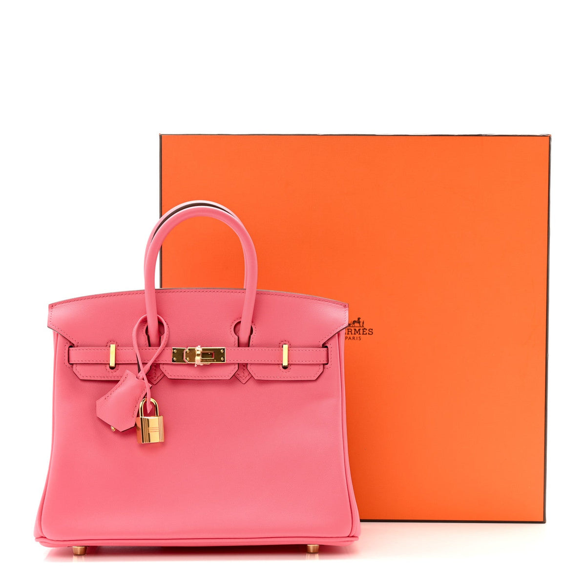 Swift Birkin 25 Rose Azalee product image 12, provided for visual reference and product detail review