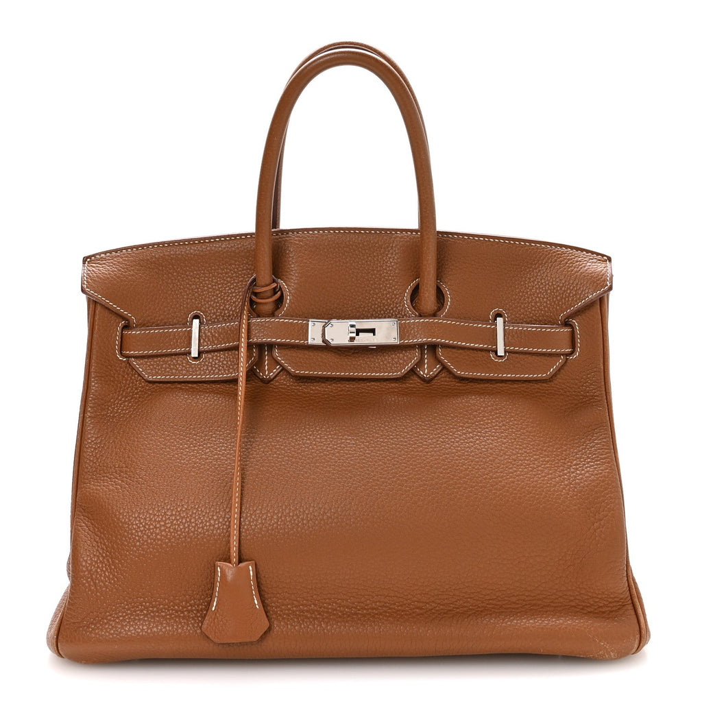 Togo Birkin 35 Gold product image 1, provided for visual reference and product detail review