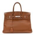 Togo Birkin 35 Gold product image 1, provided for visual reference and product detail review