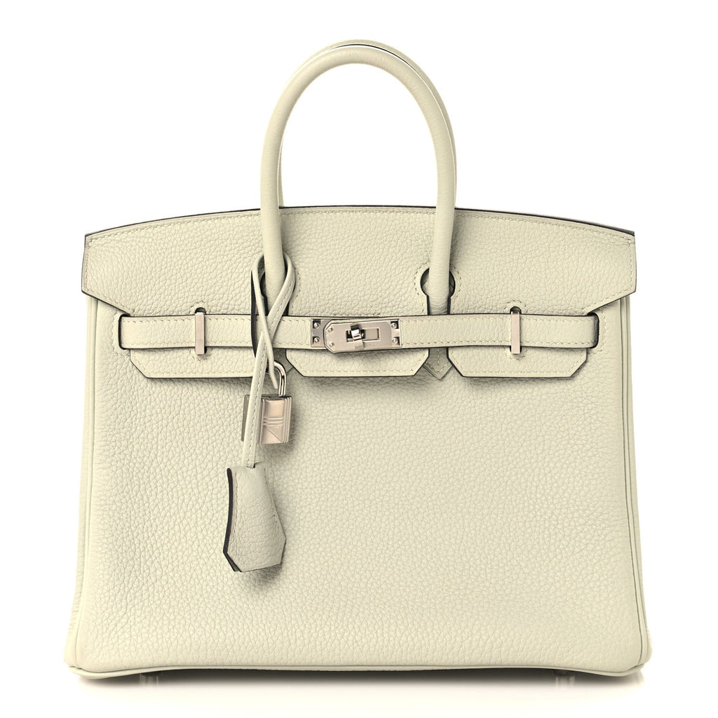 Togo Birkin 25 Gris Neve product image 1, provided for visual reference and product detail review