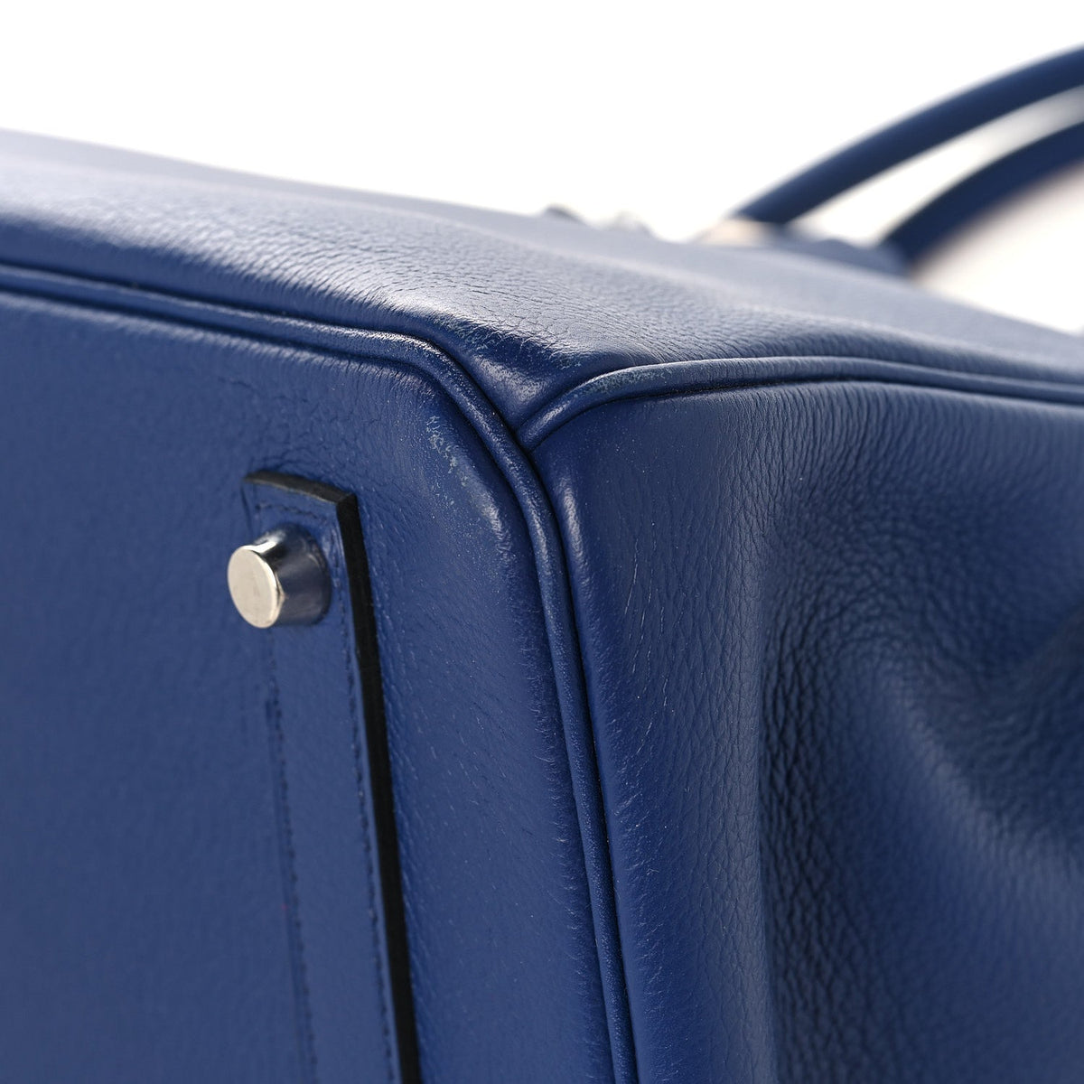 Taurillon Novillo Sea Surf and Fun Birkin 35 Bleu Saphir product image 10, provided for visual reference and product detail