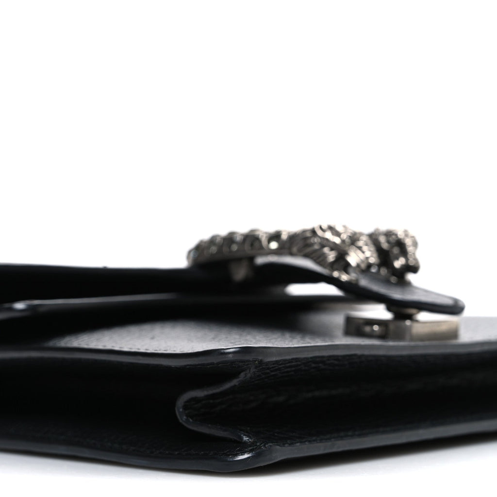 Calfskin Mini Dionysus Shoulder Bag Black product image 9, provided for visual reference and product detail review