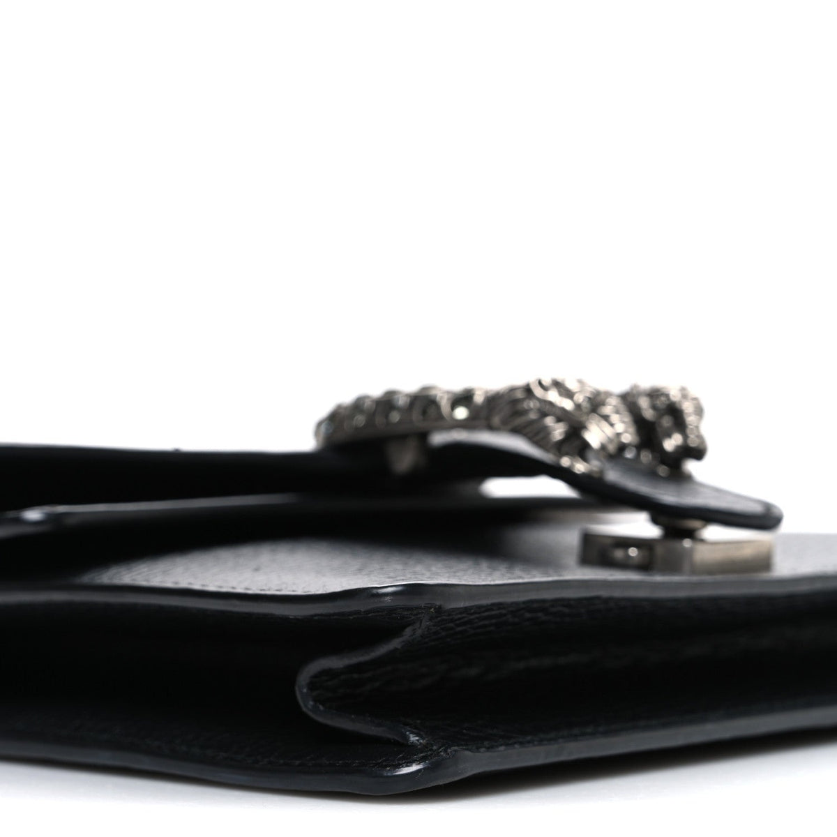 Calfskin Mini Dionysus Shoulder Bag Black product image 9, provided for visual reference and product detail review