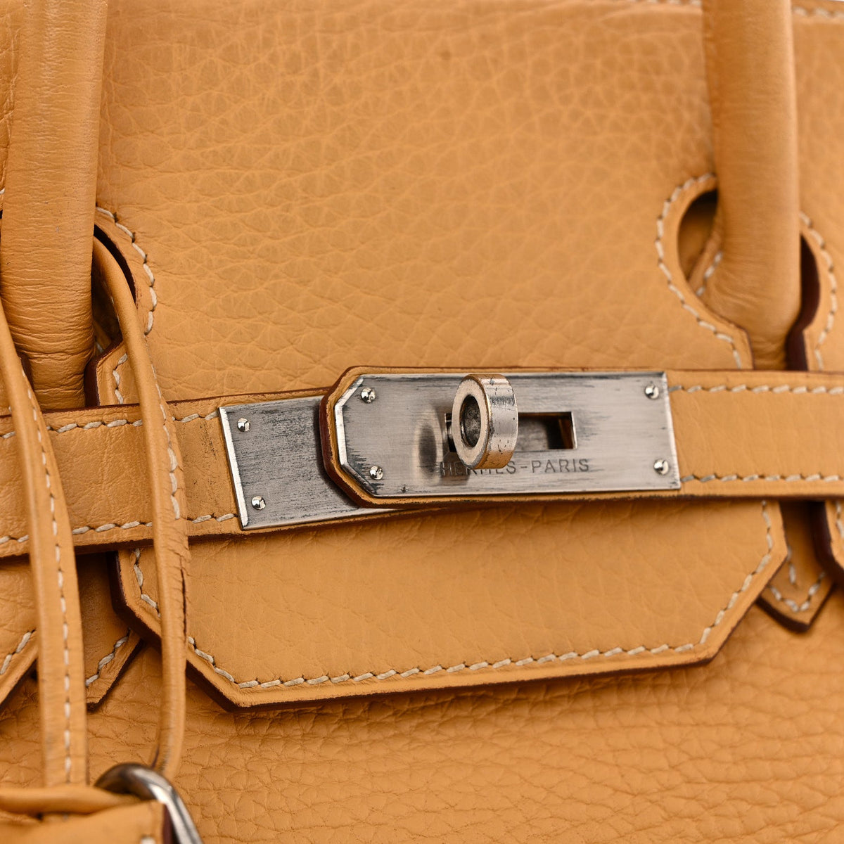 Taurillon Clemence HAC Birkin 32 Natural Sable product image 23, provided for visual reference and product detail review