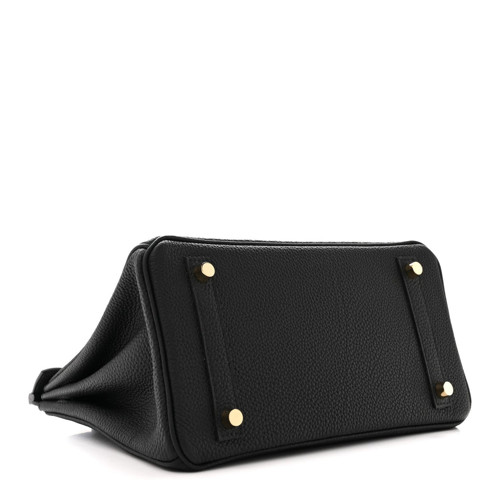 Togo Birkin 25 Black product image 4, provided for visual reference and product detail review