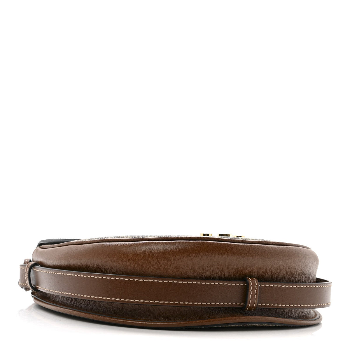 GG Supreme Monogram Calfskin Small Padlock Messenger Shoulder Bag Beige Black Cuir product image 4, provided for visual
