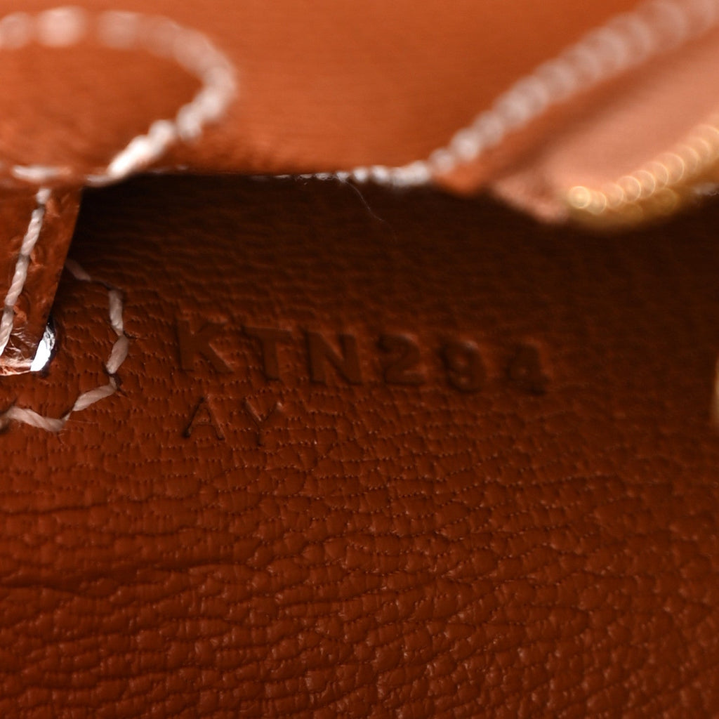 Taurillon Clemence BIRKIN 35 Gold product image 7, provided for visual reference and product detail review