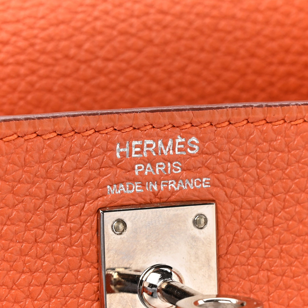 Togo Kelly Retourne 25 Orange product image 6, provided for visual reference and product detail review
