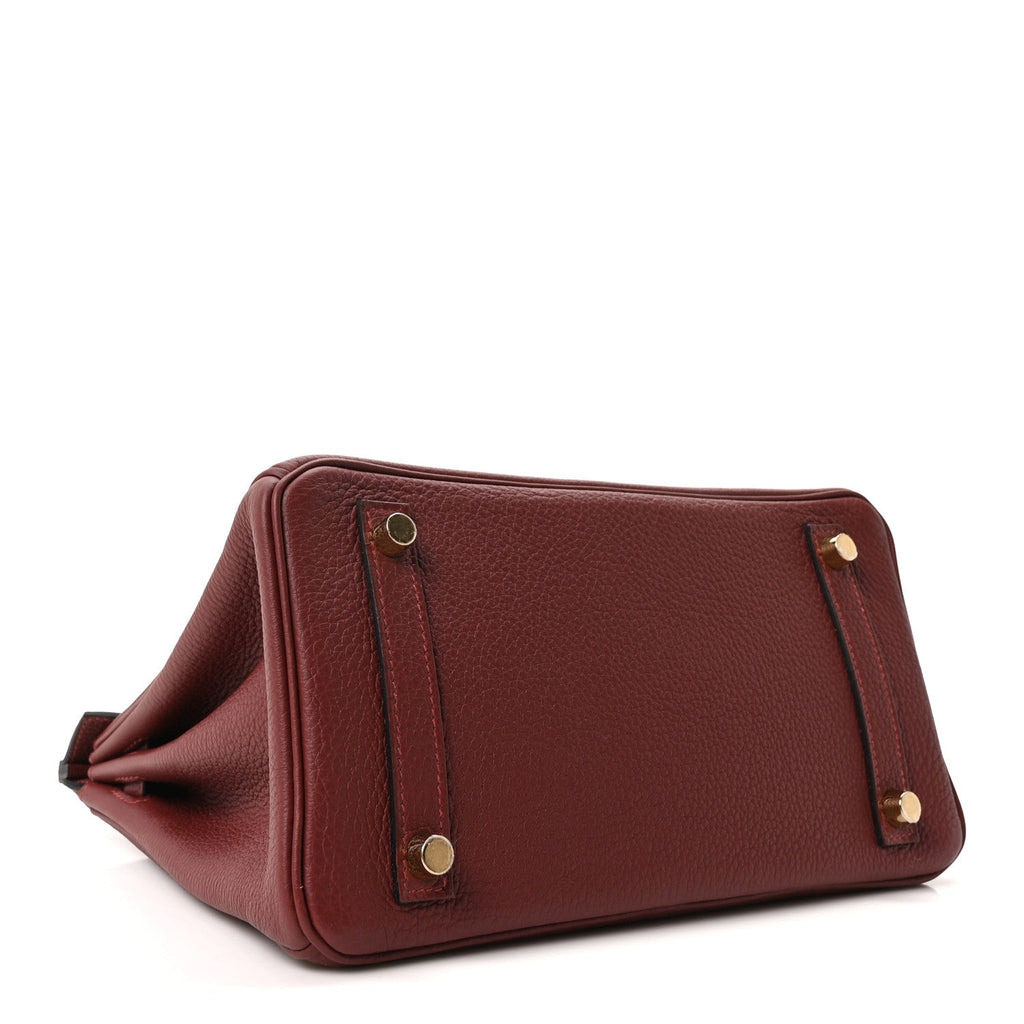 Togo Birkin 25 Rouge H product image 4, provided for visual reference and product detail review