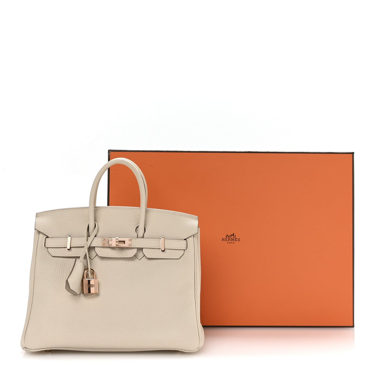 Togo Birkin 25 Craie product image 20, provided for visual reference and product detail review