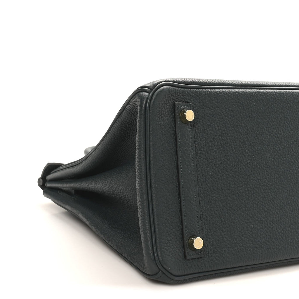 Togo Birkin 30 Vert Cypress product image 9, provided for visual reference and product detail review